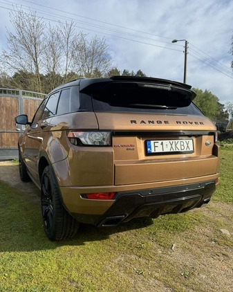 Land Rover Range Rover Evoque cena 99900 przebieg: 146000, rok produkcji 2014 z Lubsko małe 781